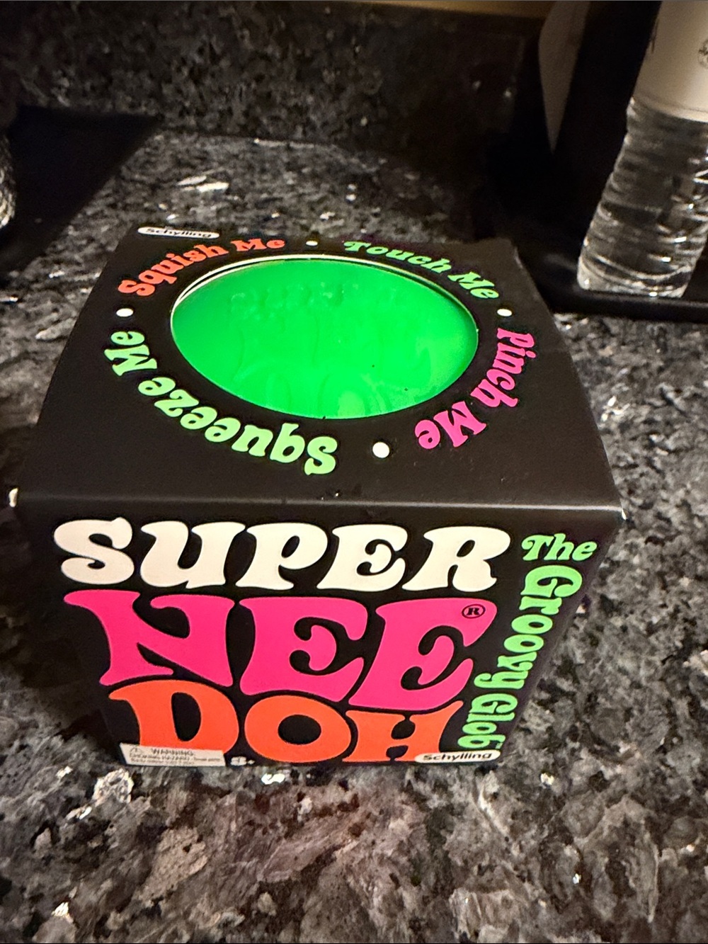 Authentic Needoh super jumbo The Groovy Glop Green Stress Ball Toy